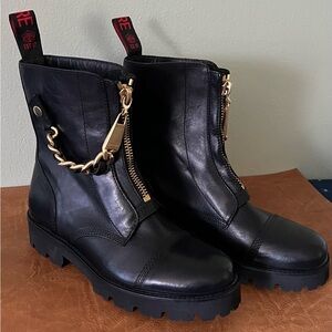 Zadig & Voltaire Joe Cecilia Ankle Boots leather  ( NWOB)